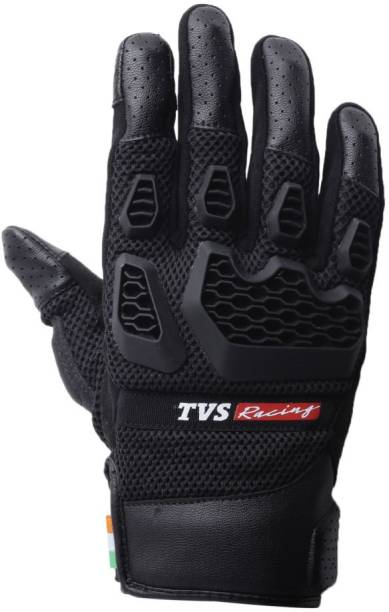 TVS Riding Gloves – Adventure - Black-L Riding Gloves