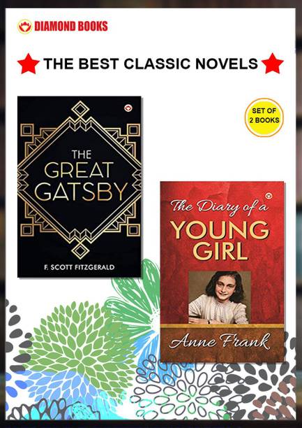 The Best Classic Novels - The Great Gatsby + The Diary of A Young Girl ( Set of 2 Books)