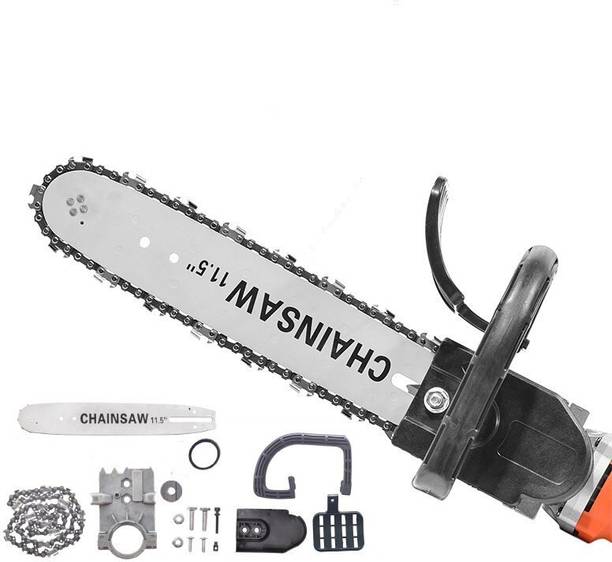 MLD DIY Electric Chain Saw Converter Bracket Tree Felling Angle Grinder for Woodworking Tool Corded & Cordless Chainsaw