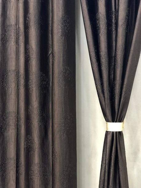 JMT 213 cm (7 ft) Polyester Door Curtain (Pack Of 2)