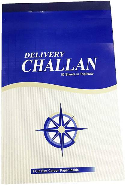 LRS Bill Book A5 Delivery Challan Plain 50 Pages