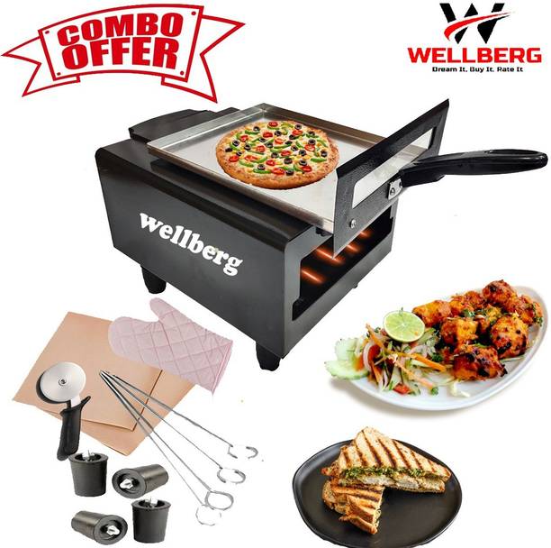 WELLBERG Electric Tandoor Grill Special With Kitchen Ware Accessories Electric Tandoor Electric Tandoor Electric Tandoor