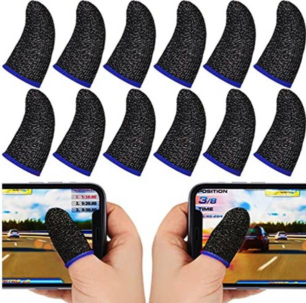 CRETO PUBG/FREE FIRE Sweat Free Finger Sleeve For Mobile Gaming Controller Glove Finger Sleeve