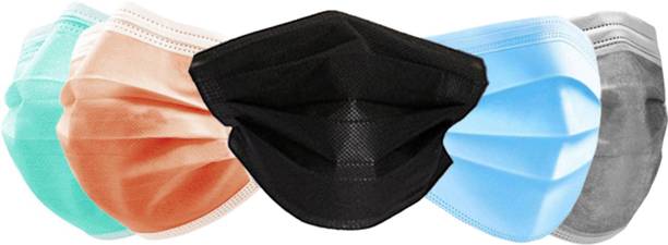 7SHIELD multicolor 3-ply mask Water Resistant Surgical Mask