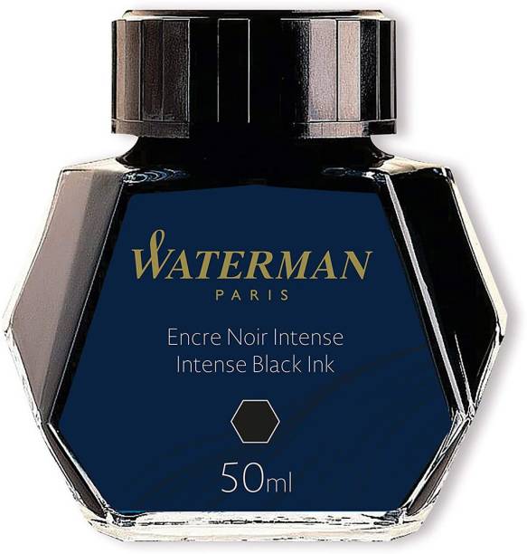 Waterman INTENSE BLACK INK 50ML Ink Bottle