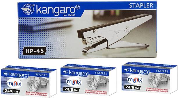 Kangaro Manual 24/6 ROUND EDGE Staplers