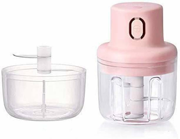 OXAGRACE Electric Food Chopper Garlic Masher Mini Wireless Onion Press Mincer Dicer Electric Vegetable Chopper