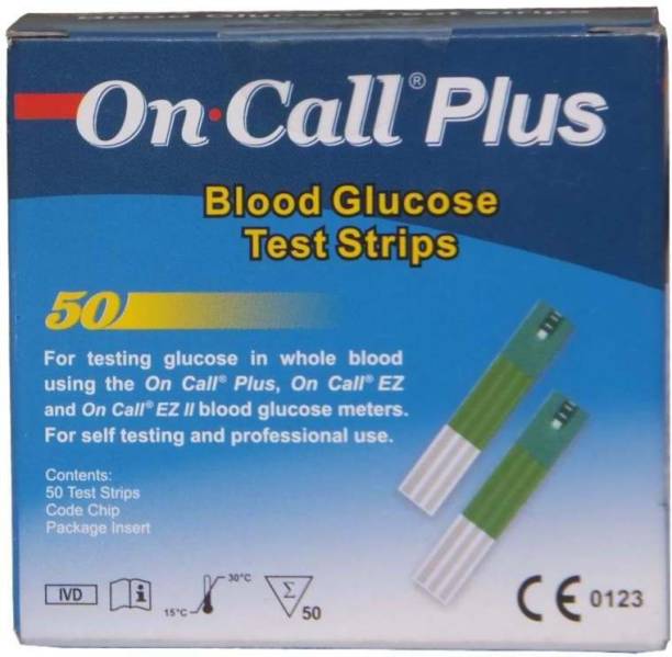 On Call Plus OCP50t 50 Glucometer Strips