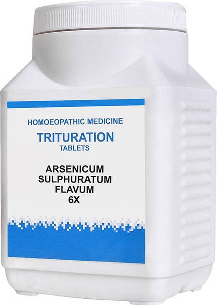 Bakson's Homoeopathy Arsenicum Sulphuratum Flavum 6X Tablets