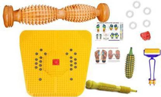 AcuHealth CC-2000 115 2009K Acupressure tool kit With Foot Mat , Roller , Chart and other Full Body Massage Products Massager