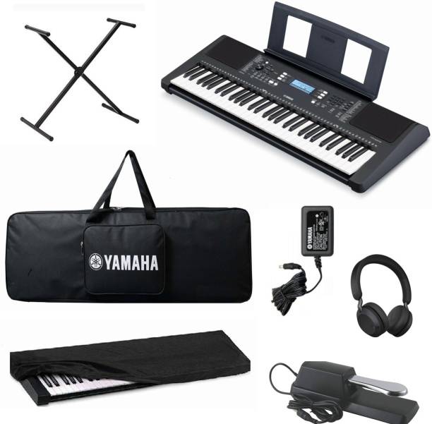YAMAHA PSR-E273 Digital Keyboard with Free Adapter, Car...