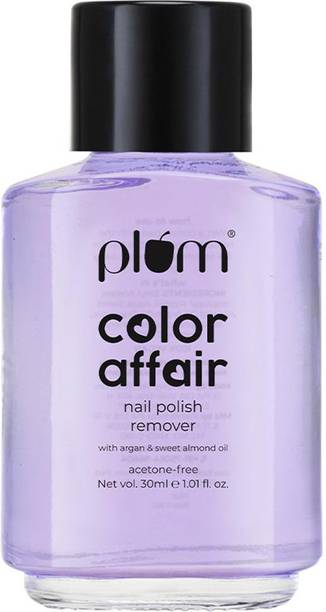 Plum Color Affair Nail Polish Remover | Acetone-free | Easy Removal | 100% Vegan & Cruelty-Free