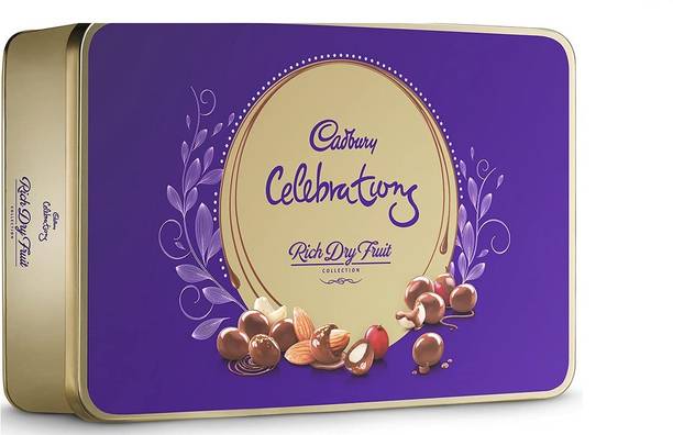 Cadbury Celebrations Rich Dry Fruit Collection 177 gram Crackles, Fudges
