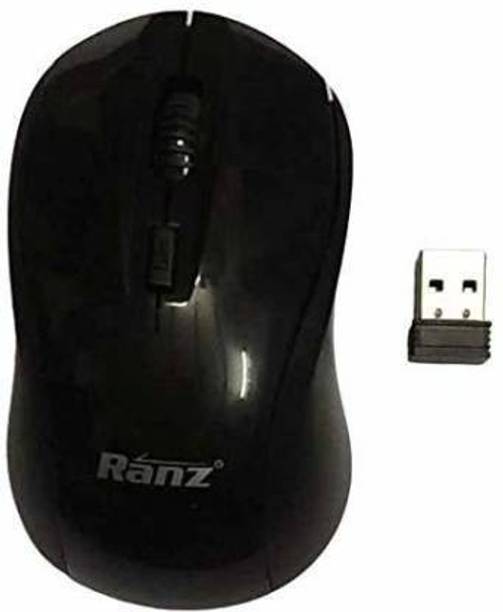 Stela USB 2.0 Wireless Mouse 1600 DPI - Black Wireless Optical Mouse (Black) Wireless Optical Gaming Mouse (USB 2.0, Black) Wireless Optical Mouse  with Bluetooth