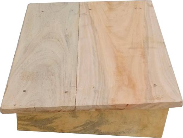rsdenterprise Foot Rest Stool-natural Multipurpose Hard wood Living & Bedroom Stool