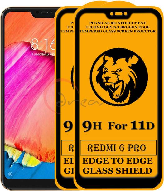 Dream Edge To Edge Tempered Glass for Mi Redmi 6 pro