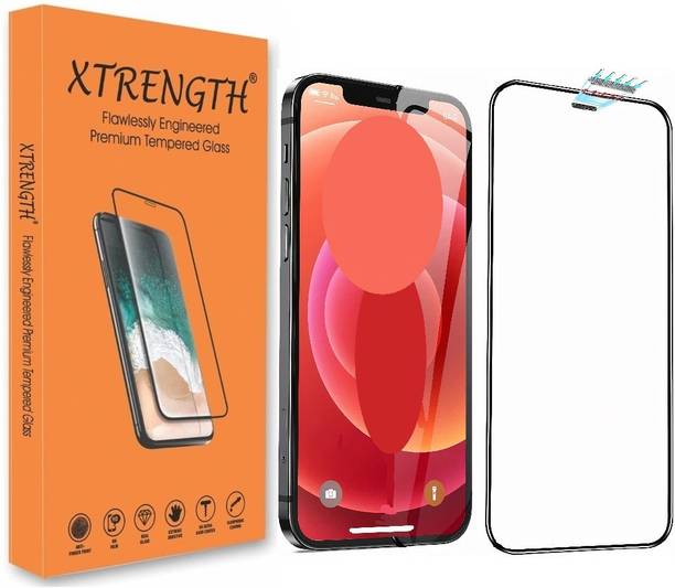 XTRENGTH Edge To Edge Tempered Glass for Apple iPhone 12