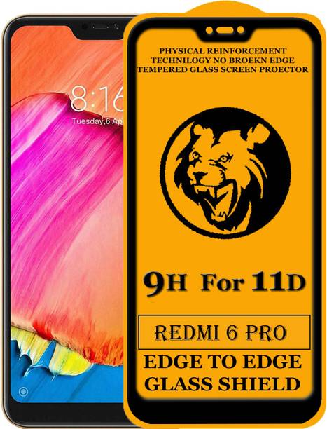 Dream Edge To Edge Tempered Glass for Mi Redmi 6 pro