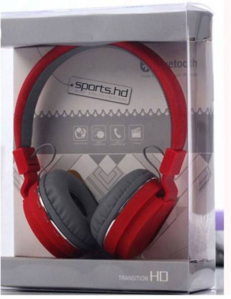 Techobucks Best Foldable Bluetooth Deep Bass Sport Headphone Bluetooth
