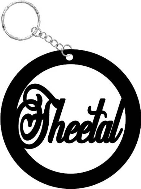 SY Gifts SYG Sheetal Name Keychain 681 Key Chain
