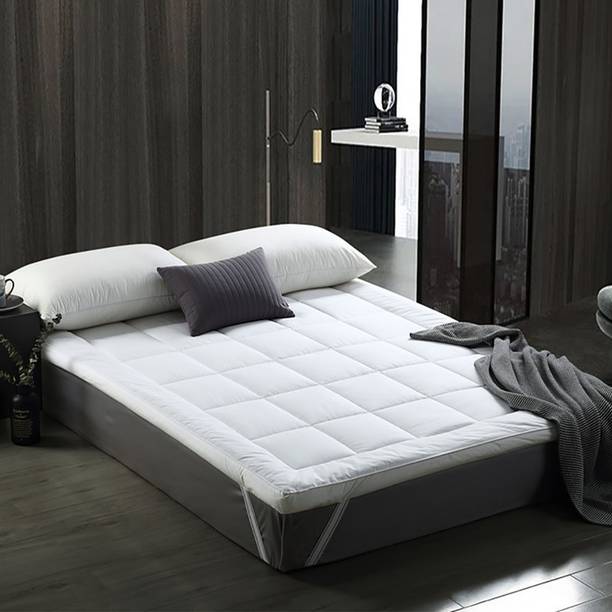 Riyans group Mattress Topper Queen Size Breathable, Stretchable, Waterproof Mattress Cover