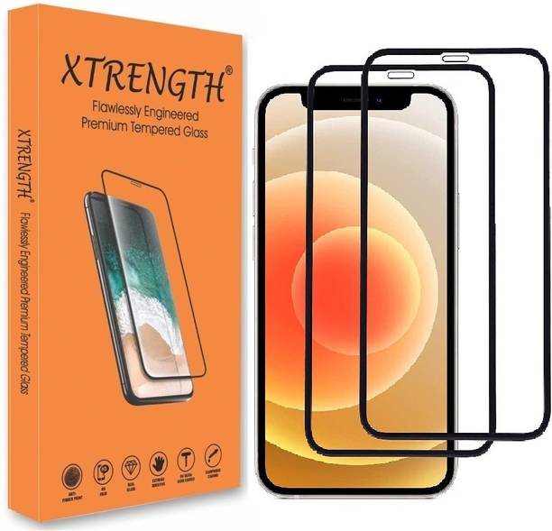 XTRENGTH Edge To Edge Tempered Glass for Apple iPhone 12