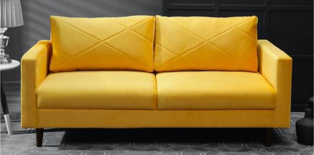 RM HOME Fabric 3 Seater Sofa