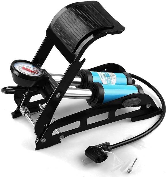 ADONYX eavy Duty Double Cylinder Foot Air Pump साइकिल, कार, मोटरसाइकिल पंप