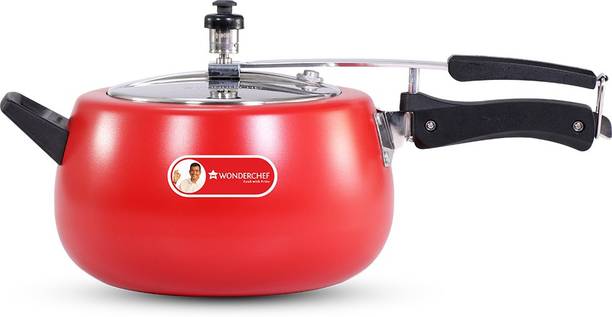 WONDERCHEF 5 L Inner Lid Induction Bottom Pressure Cooker