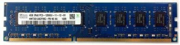 Hynix 1600/12800 DDR3 4 GB (Dual Channel) PC DRAM (HMT351U6CFR8C-H9 AA , DDR3 1600MHZ , 2RX8 4GB)