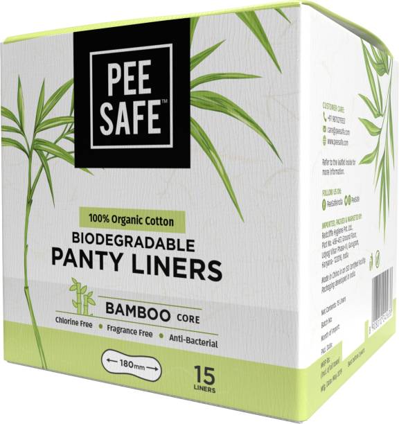 Pee Safe 100% Organic Biodegradable Pantyliner