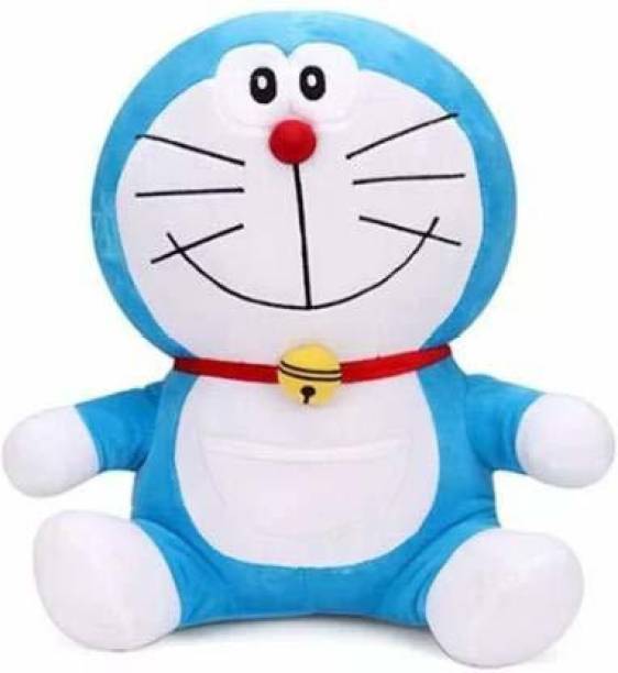 AVS Stuffed and Spongy Doraemon Soft toy  - 45 cm