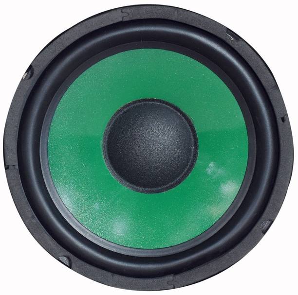 In-Foxe CarSubwoofer001Green Car Subwoofer Audio Speaker High Sound Bass (Green) Subwoofer Car Speaker (Green, Stereo Channel) Subwoofer