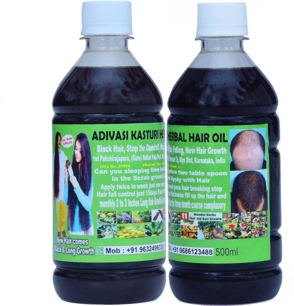 Adivasi Ayurvedic Herbal Hair Growth 500 ml Hair Oil