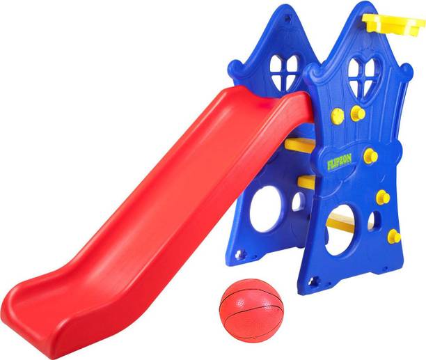 FLIPZON Hut Shape Toy Slide for Kids at Home and School (Foldable)