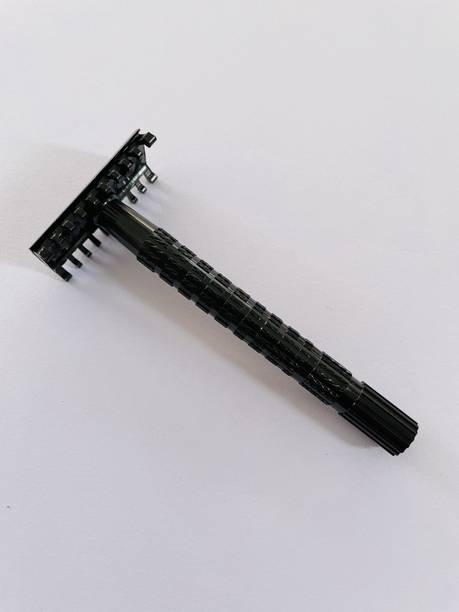 Romer-7 Aggressive Open Comb Double Edge Safety Razor + SS Blade, Men