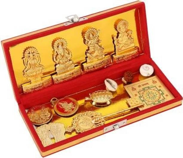 Lootnixx KannsSky Wooden, Brass Yantra Brass Yantra