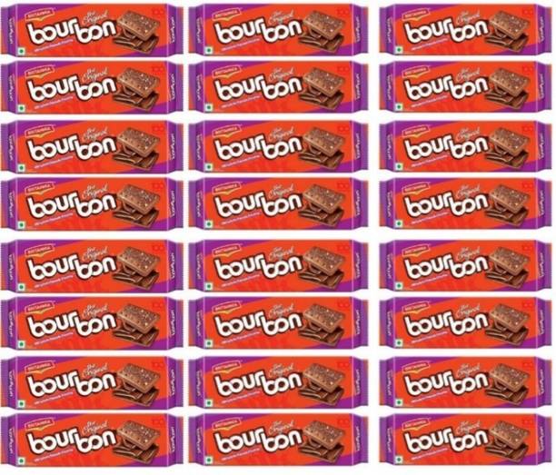 BRITANNIA Bourbon 1440 gmcombo pack Plain Biscuit