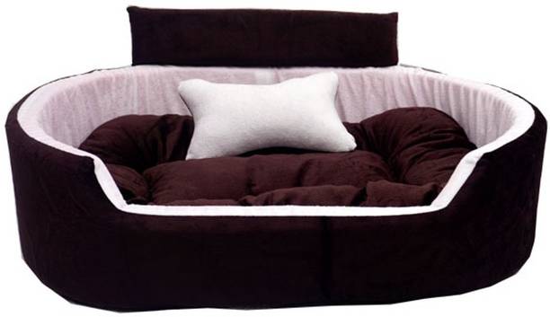 Furry Smile Simple Letest Beds , Sofas & Chair With Collar & Haddi For Dog And Cat S Pet Bed