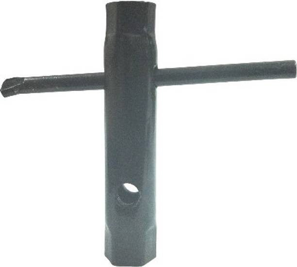 FIXKIT spark plug opening tool Double Sided Pipe Wrench with Tommy Bar Double Sided Pipe Wrench