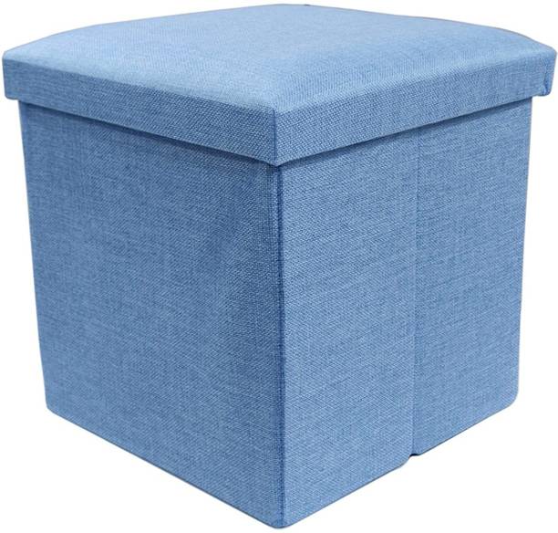 GTC Portable & Foldable Storage Stool for Living Room (363-10) Polyester, Living & Bedroom Stool
