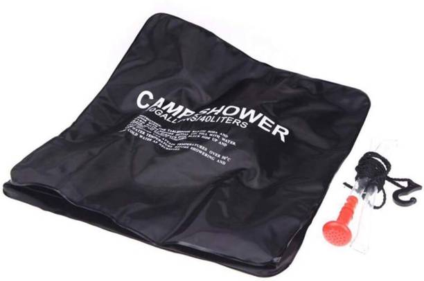 kirfiz Portable Camp Shower Bag 10 Gallon/40 Litre Solar Energy Heated with On/Off Nozzle Solar Powered Portable Shower