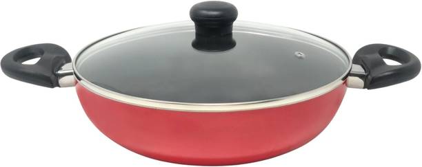 Kreme Kadai 3.5 Litre 26cm (Non Induction) Kadhai 26 cm diameter with Lid 3.5 L capacity