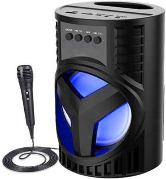 ROAR ZHS_411C_LZ 4103||WS-03|| Karaoke Speaker With Mic compatiable With smartphones 15 W Bluetooth Speaker