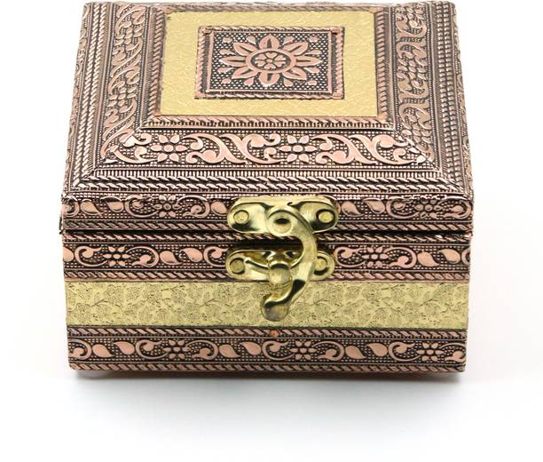 Macsen Jewellery Box, Anniversary Gift Box, Wedding Gift Box, Handmade Wooden box for Multi-Purpose use, Vanity Box, Jewellery Box, Bangle Box, Earrings Box, Necklace Box Vanity Box, Jewellery Box Vanity Box