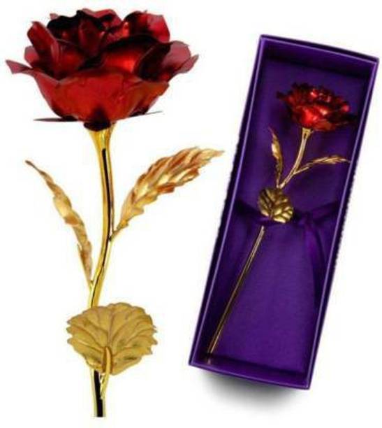 Fituva Red Rose Artificial Flower