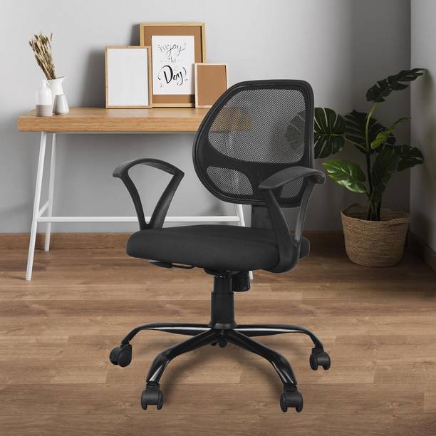woodcurves 803-MESH-002 Fabric Study Arm Chair