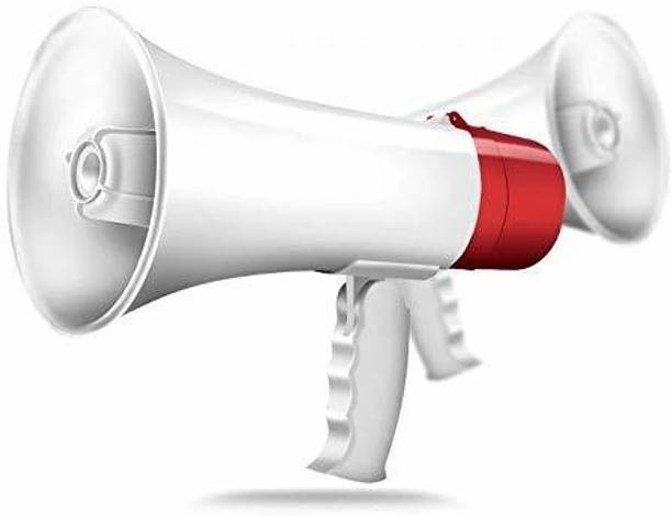 WON BRAND 30 Watts Handheld Megaphone with Recorder USB and Memory Card Input for Announcing; Talk; Record; Play; Siren; Music with Battery and Charger BRAND 30 Watts Handheld Megaphone with Recorder USB and Memory Card Input for Announcing; Talk; Record; Play; Siren; Music with Battery and Charger Outdoor PA System