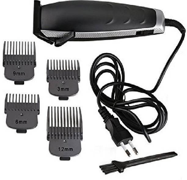 Kemei km 4702 Heavy Duty Electric Wired Trimmer 0 min Runtime 4 Length Settings