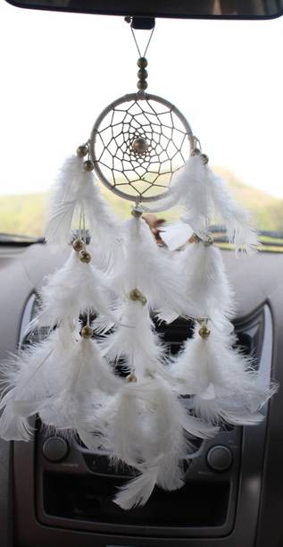 handymandy store Car white - gold Car Hanging Ornament